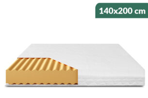 ATRENO, https://dev1-mda.konsimo.pl/kolekcja/atreno/ Materac piankowy biały - zdjęcie