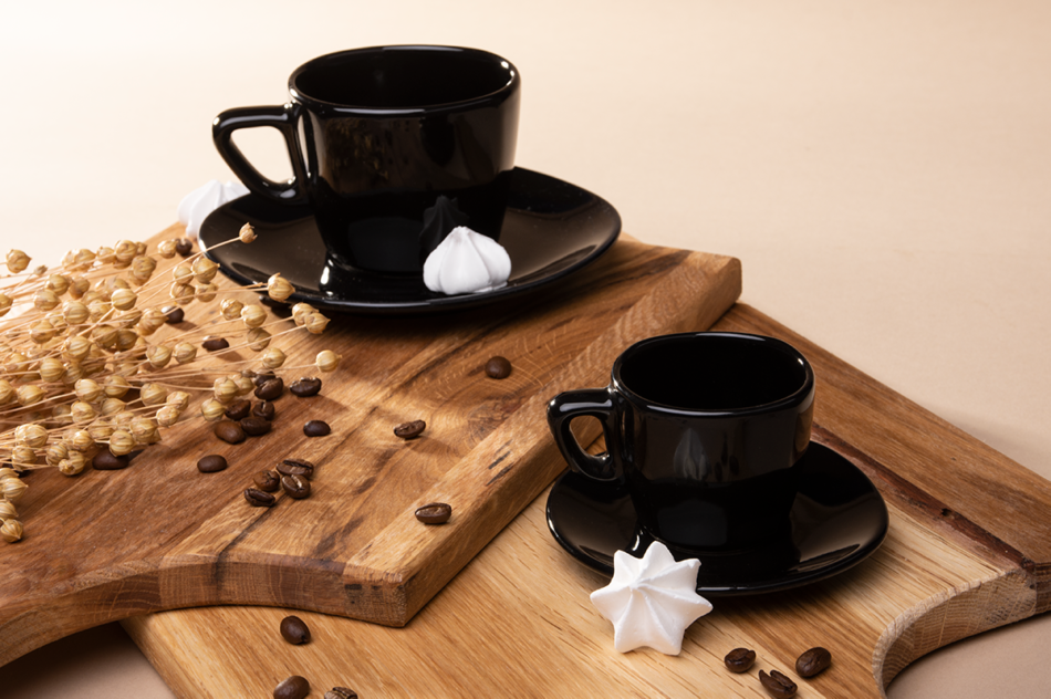 GRESI Filiżanka do espresso czarny - zdjęcie 2