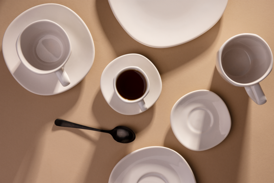 GRESI Filiżanka do espresso biały - zdjęcie 4