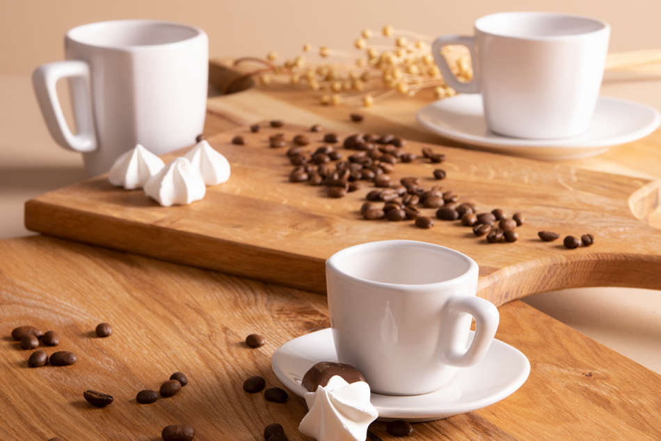 GRESI Filiżanka do espresso biały - zdjęcie 6