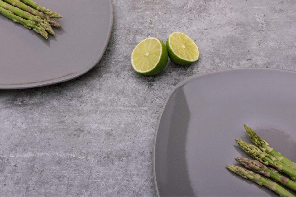 GRESI Talerz obiadowy szary - zdjęcie 1