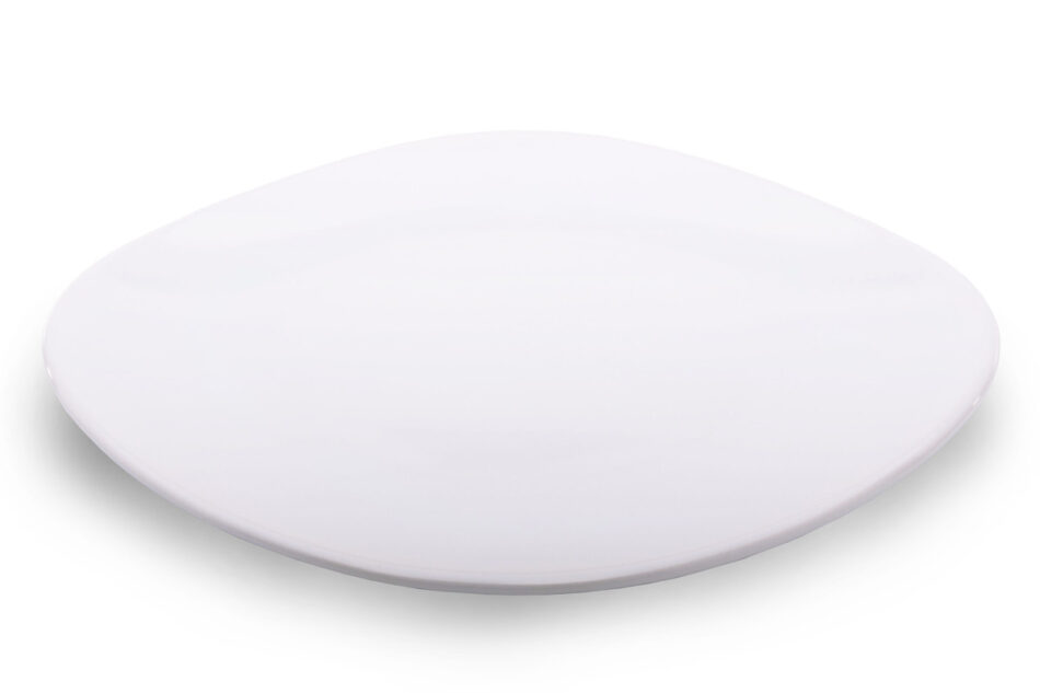 GRESI Talerz obiadowy biały - zdjęcie 3