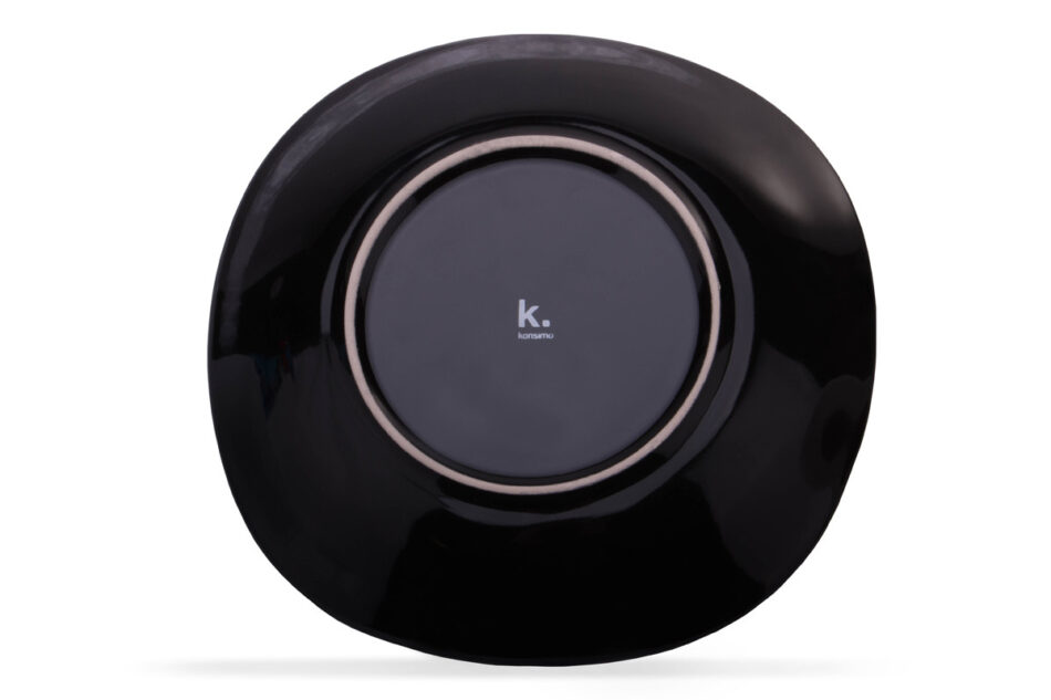 GRESI Talerz głęboki czarny - zdjęcie 2