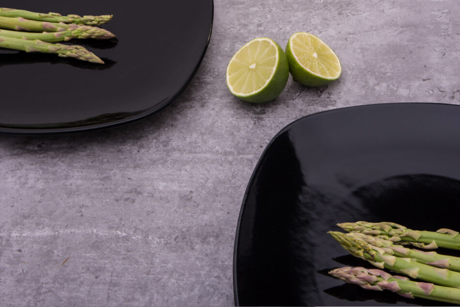 GRESI Talerz głęboki czarny - zdjęcie 1