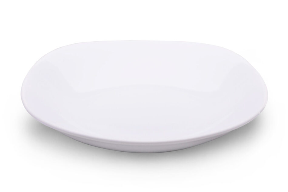 GRESI Talerz głęboki biały - zdjęcie 3
