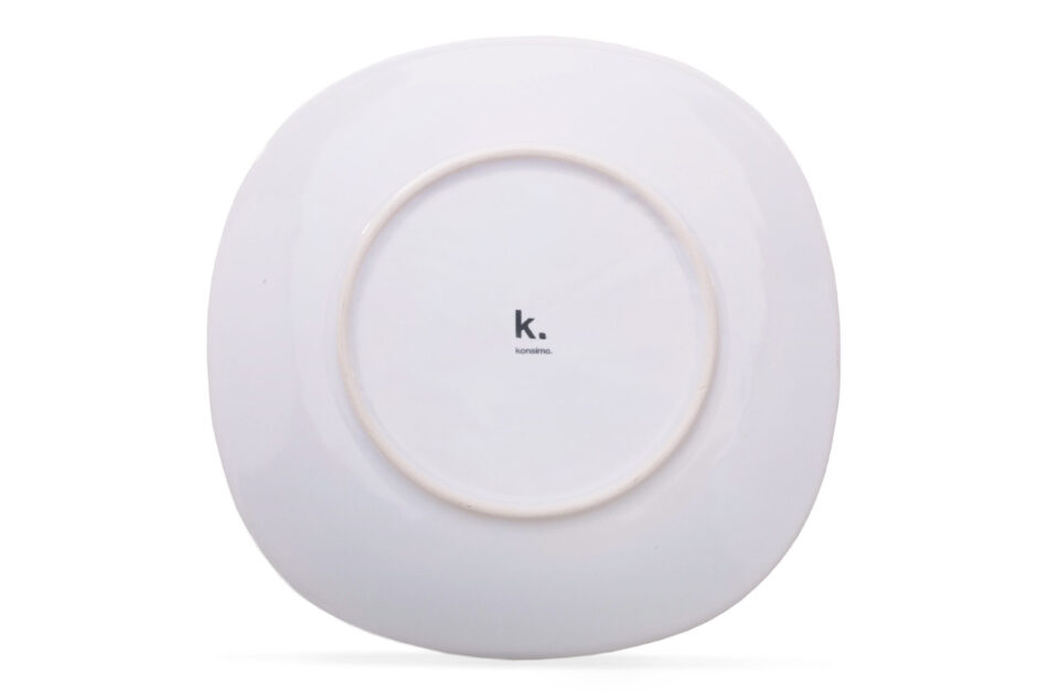 GRESI Talerz deserowy biały - zdjęcie 2