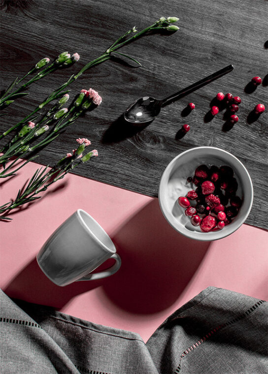 LUPIN Zestaw śniadaniowy, 4 os. (8 el.) biały - zdjęcie 8