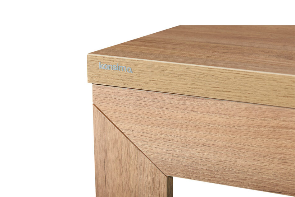 BESO, CALDO Zestaw krzesła 4 szt.+ stół biały/dąb naturalny - zdjęcie 8