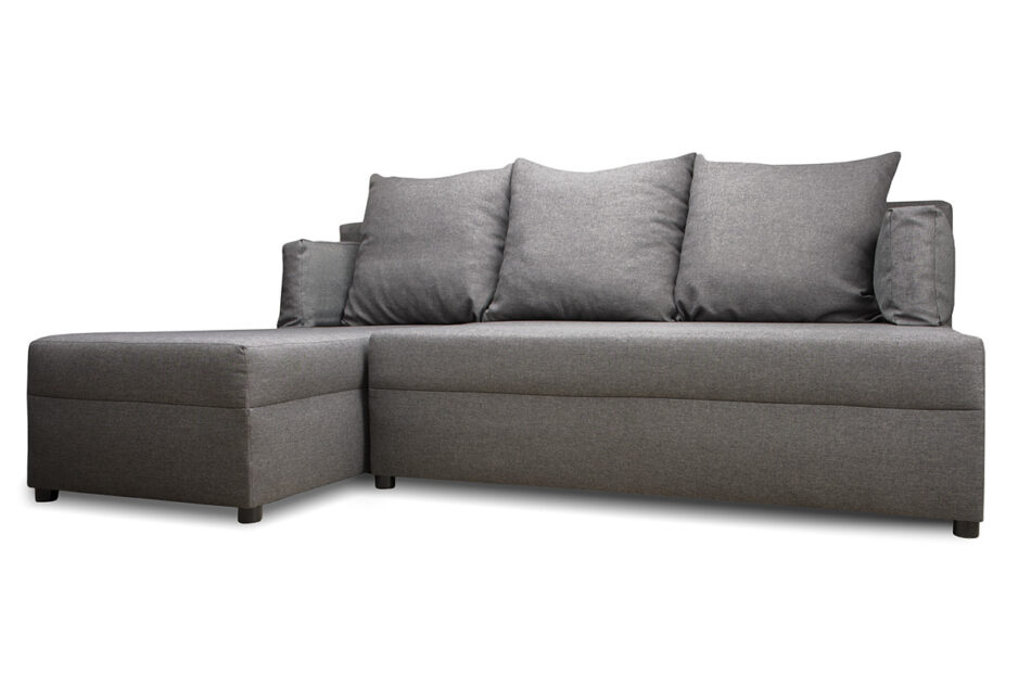 SINIO Narożnik lewy/prawy ciemny szary - zdjęcie 5