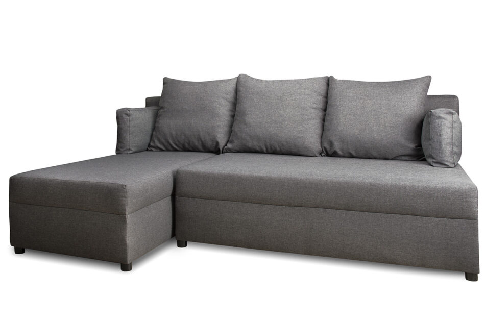 SINIO Narożnik lewy/prawy ciemny szary - zdjęcie 1