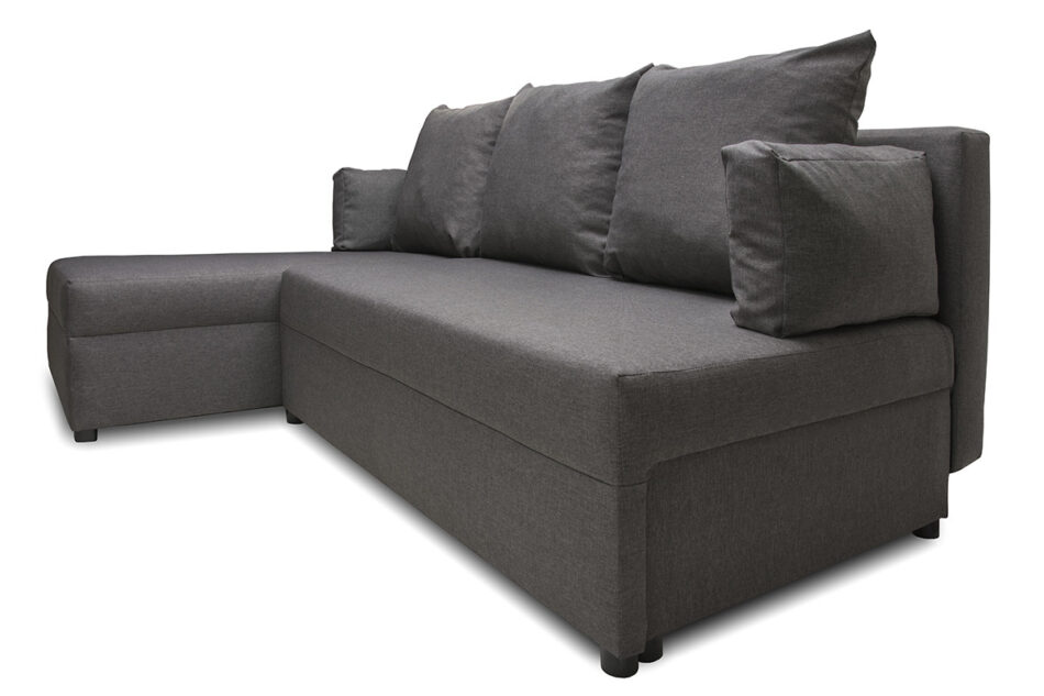 SINIO Narożnik lewy/prawy ciemny szary - zdjęcie 4