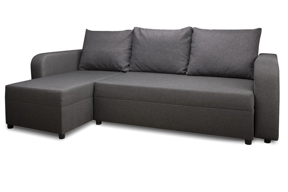 SINIO Narożnik lewy/prawy ciemny szary - zdjęcie 1