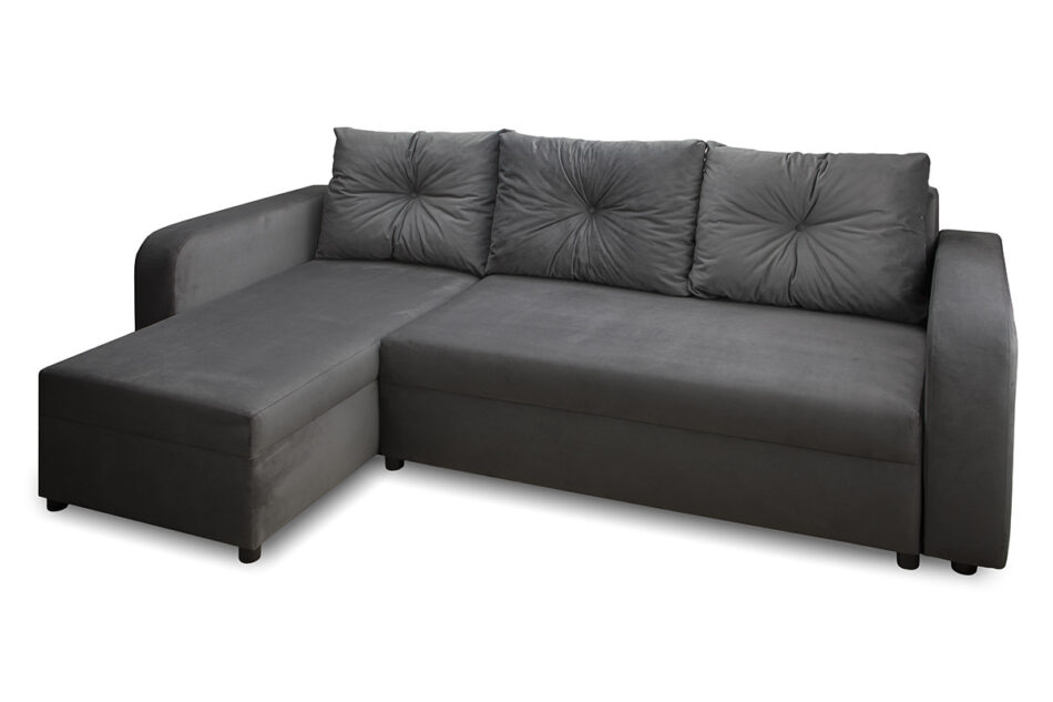 SINIO Narożnik lewy/prawy ciemny szary - zdjęcie 9