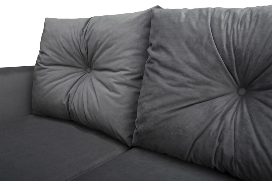 SINIO Narożnik lewy/prawy ciemny szary - zdjęcie 14