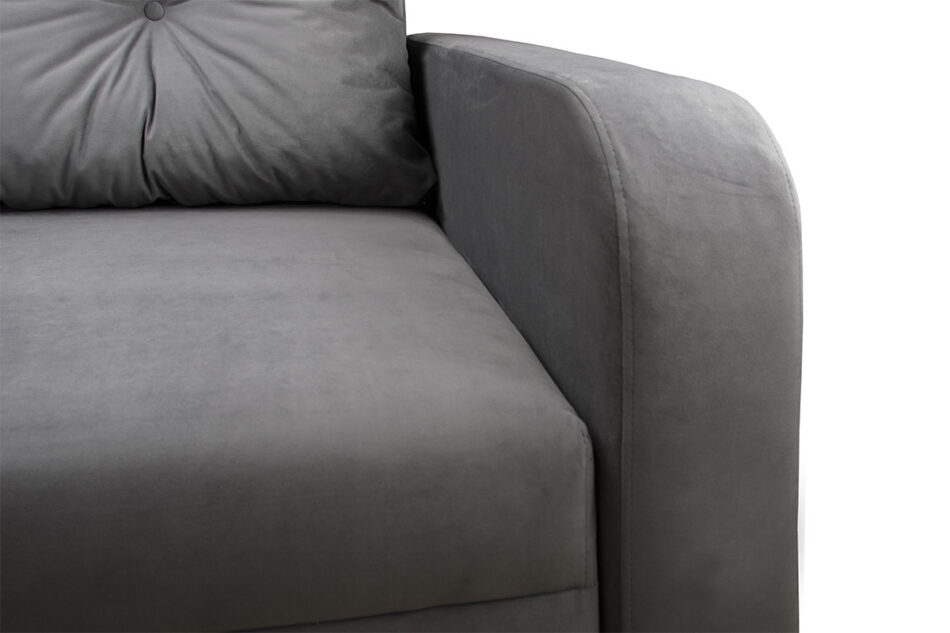 SINIO Narożnik lewy/prawy ciemny szary - zdjęcie 11