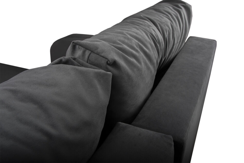 SINIO Narożnik lewy/prawy ciemny szary - zdjęcie 13