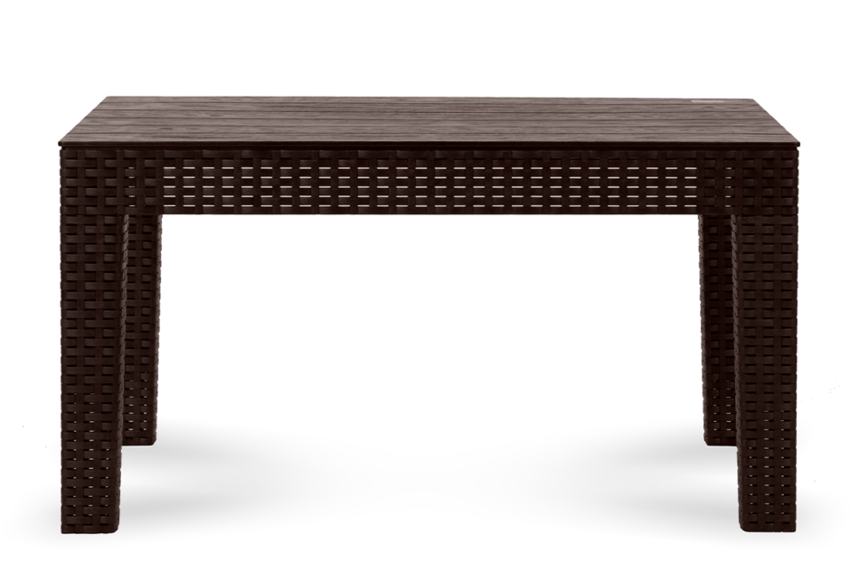 HORILES Zestaw mebli ogrodowych (3,1,1,st.) brązowy - zdjęcie 9