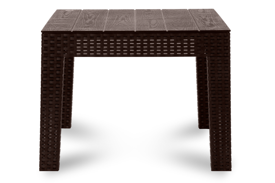 HORILES Zestaw mebli ogrodowych (3,1,1,st.) brązowy - zdjęcie 11