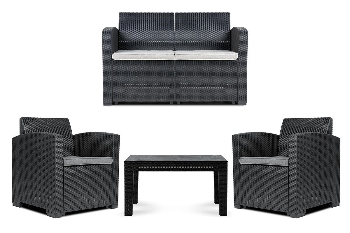 Zestaw mebli ogrodowych (2,1,1,st.)