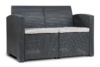 HORILES Zestaw mebli ogrodowych (2,1,1,st.) antracytowy - zdjęcie 3