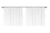 SOTTILE Firana na taśmie biały - zdjęcie 2