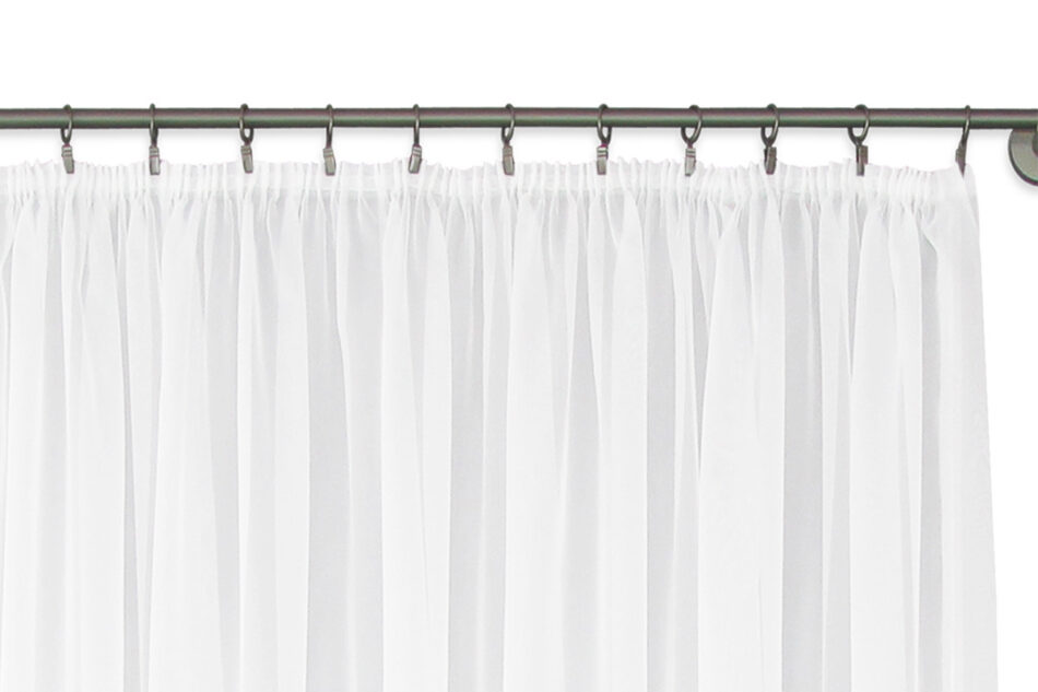 SOTTILE Firana na taśmie biały - zdjęcie 0