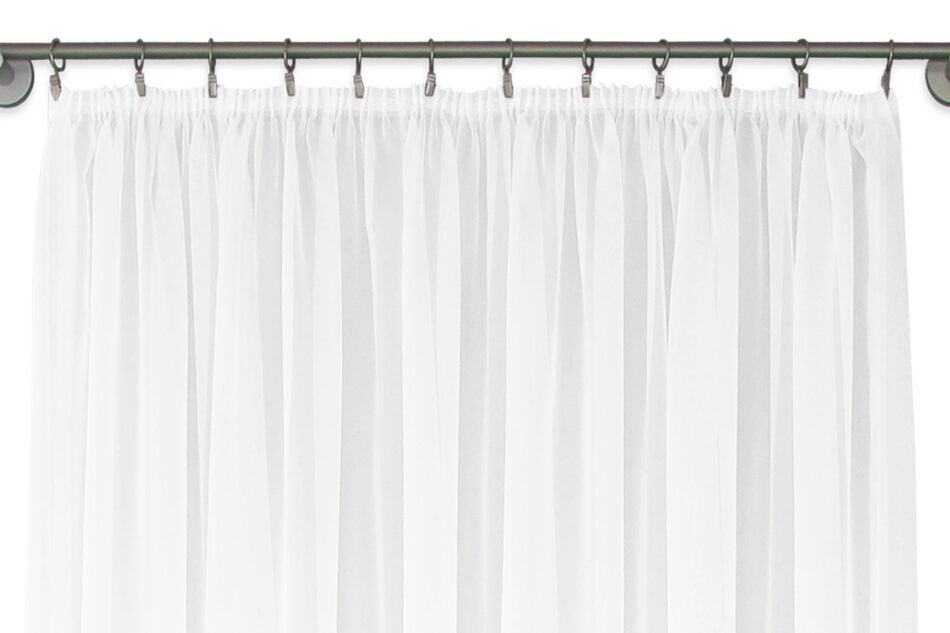 SOTTILE Firana na taśmie biały - zdjęcie 0