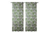 VENDO Firana z ukr.patkami zielony/biały - zdjęcie 2