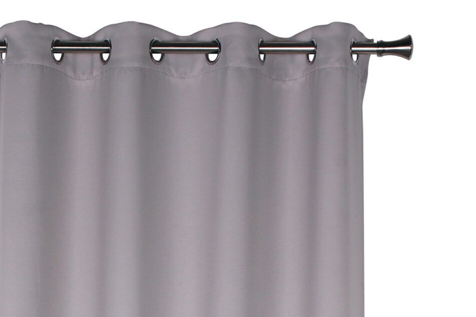 TENDA Zasłona na przelotkach jasny szary - zdjęcie 0