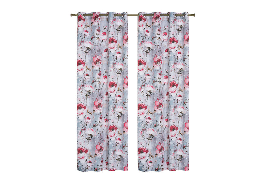 FLORENS Zasłona na przelotkach szary - zdjęcie 1