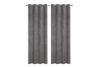 VELO Zasłona na przelotkach szary - zdjęcie 2