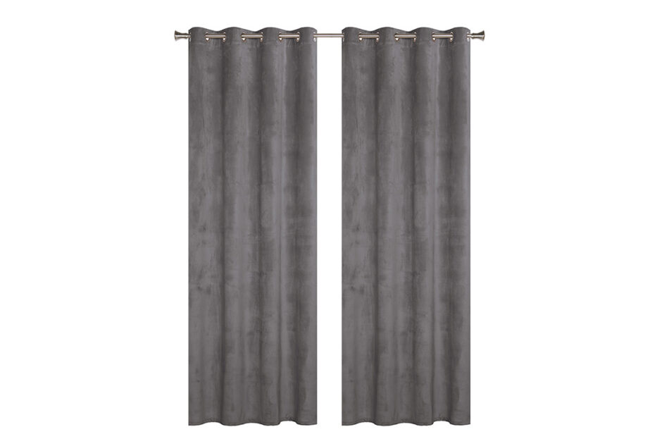 VELO Zasłona na przelotkach szary - zdjęcie 1