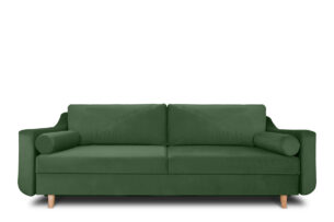 SATEO, https://dev1-mda.konsimo.pl/kolekcja/sateo/ Sofa 3 ciemny zielony - zdjęcie