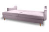 SATEO Sofa 3 różowy - zdjęcie 3