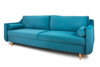 SATEO Sofa 3 turkusowy - zdjęcie 2