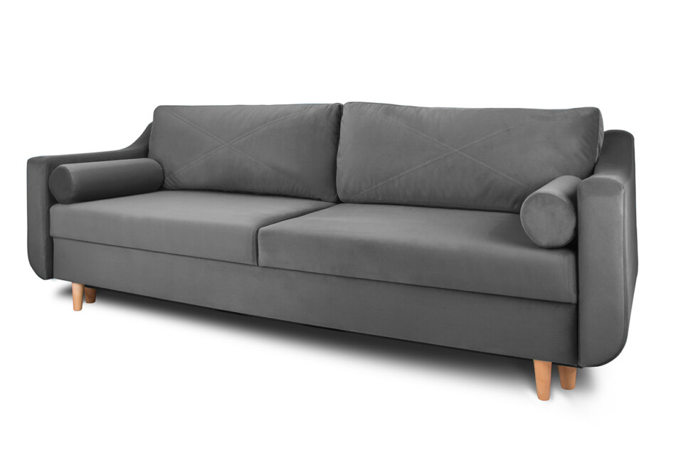 SATEO Sofa 3 szary - zdjęcie 1