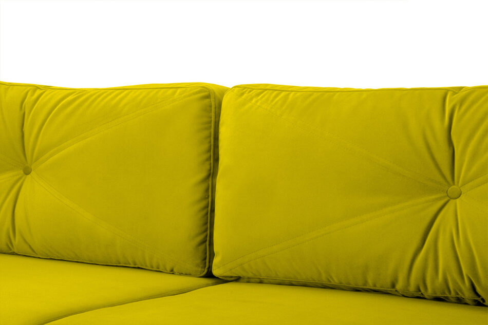 NARTEN Sofa 3 żółty - zdjęcie 3