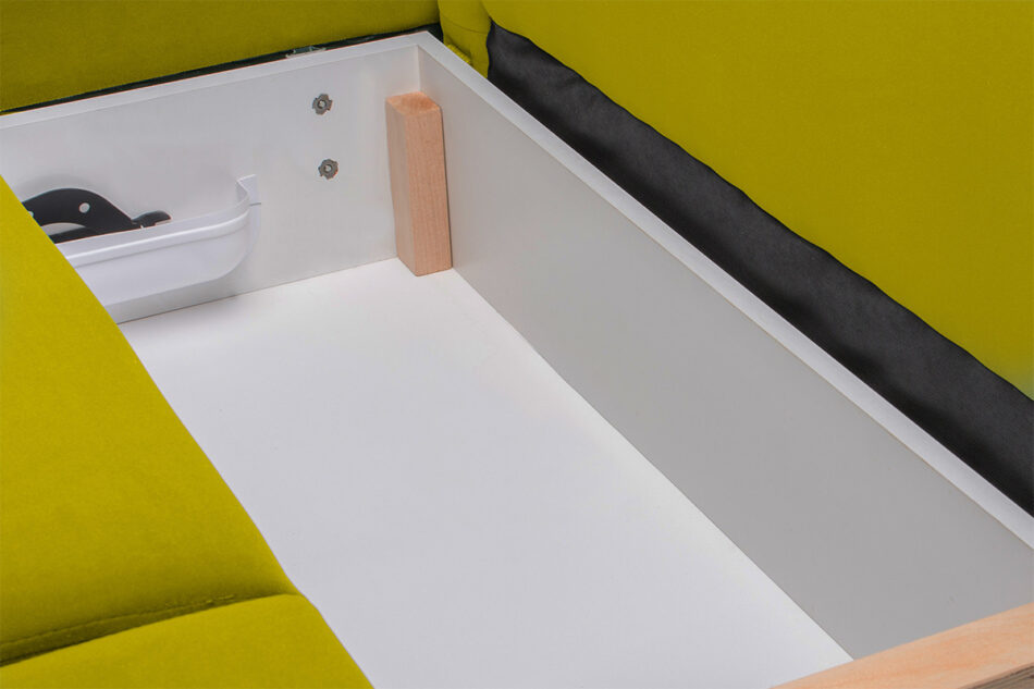 NARTEN Sofa 3 żółty - zdjęcie 6
