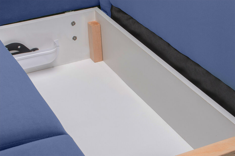 NARTEN Sofa 3 granatowy - zdjęcie 4