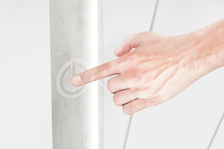 HOSTA Komoda biały połysk - zdjęcie 3