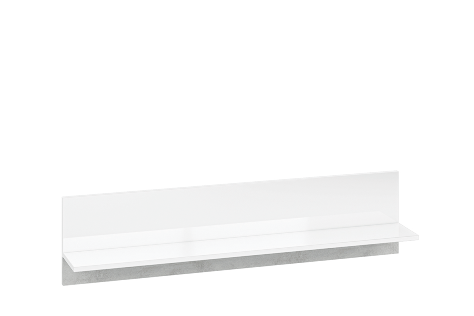 HOSTA Półka wisząca biały połysk - zdjęcie 4