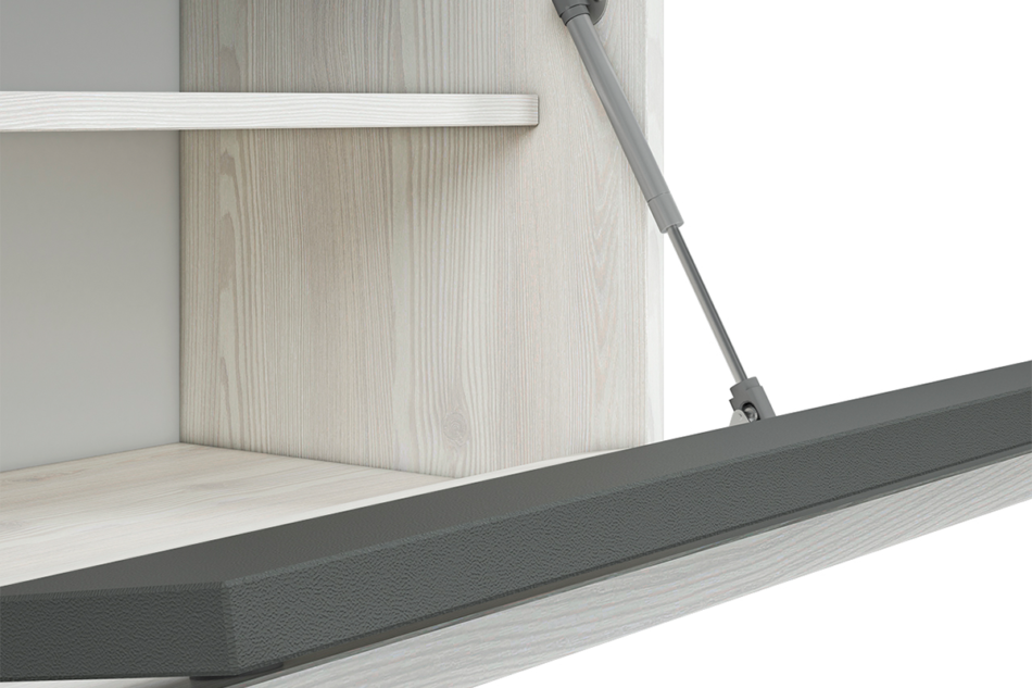 CALLA Szafka na buty biały/szary - zdjęcie 4