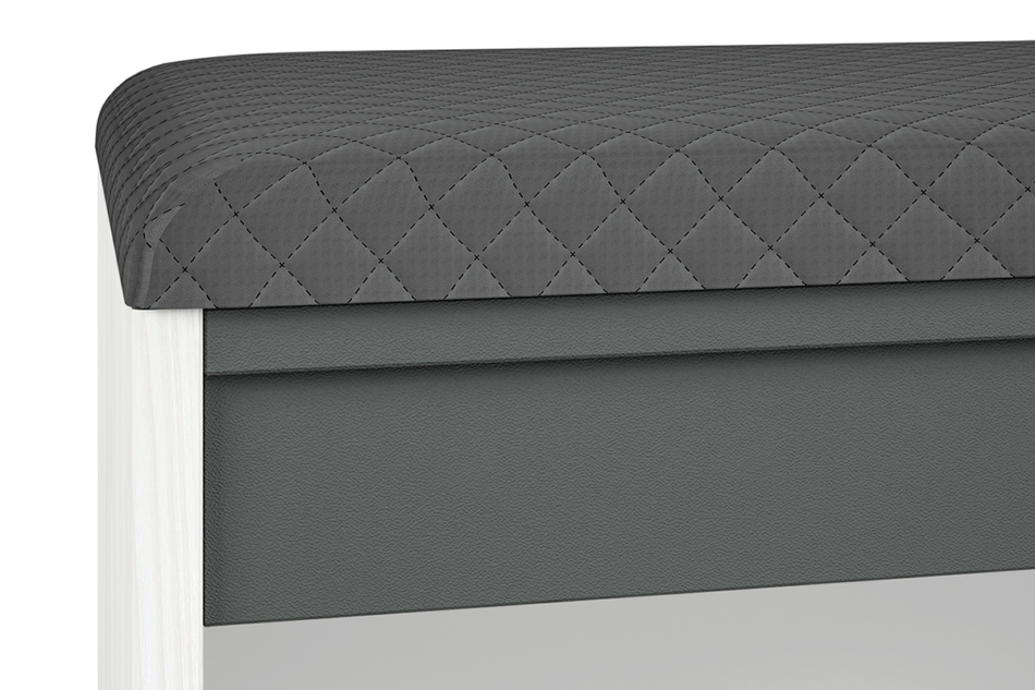 CALLA Szafka na buty biały/szary - zdjęcie 3