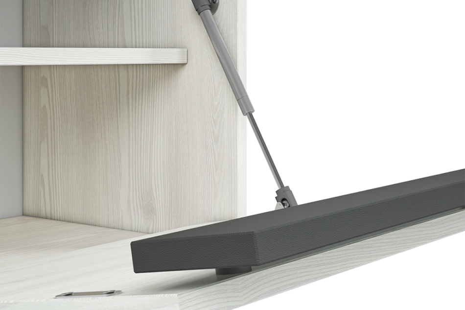 CALLA Szafka na buty biały/szary - zdjęcie 4