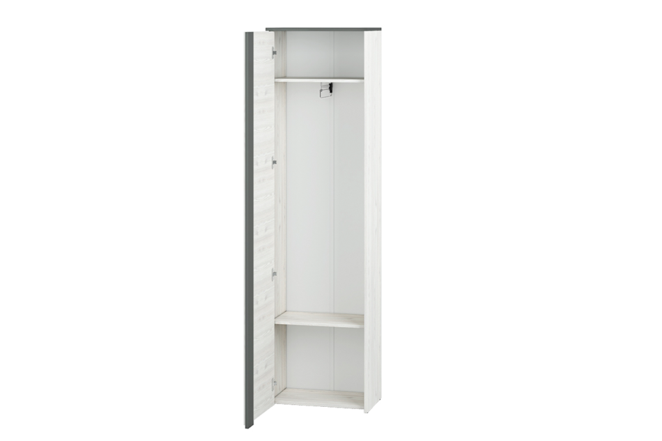 CALLA Szafa biały/szary - zdjęcie 3