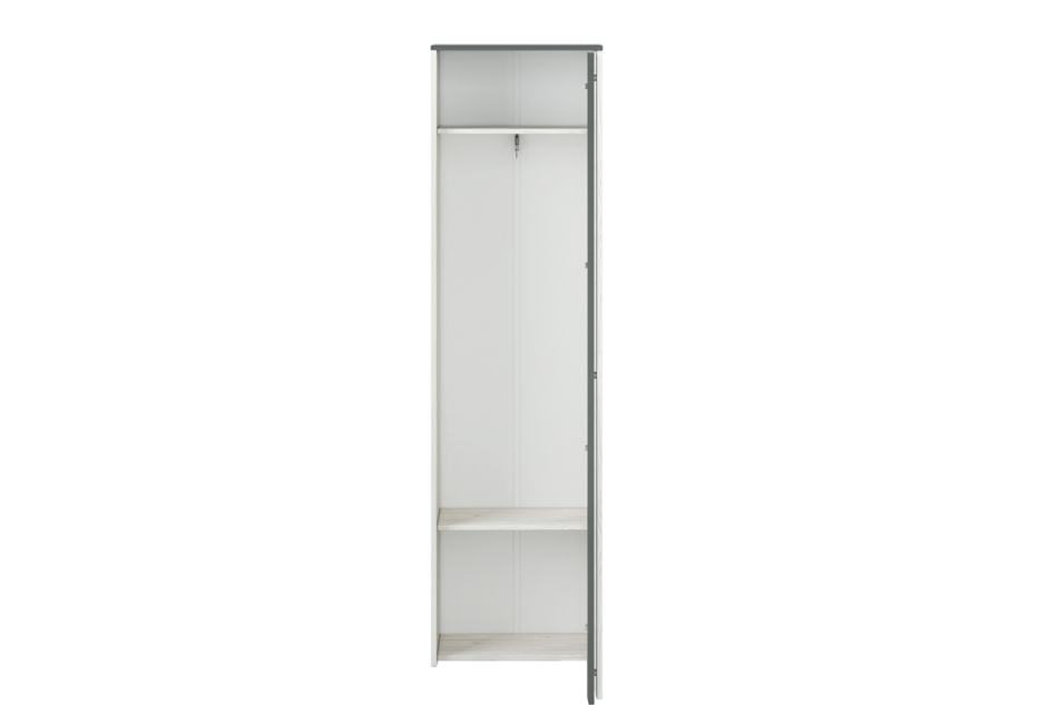 CALLA Szafa biały/szary - zdjęcie 4