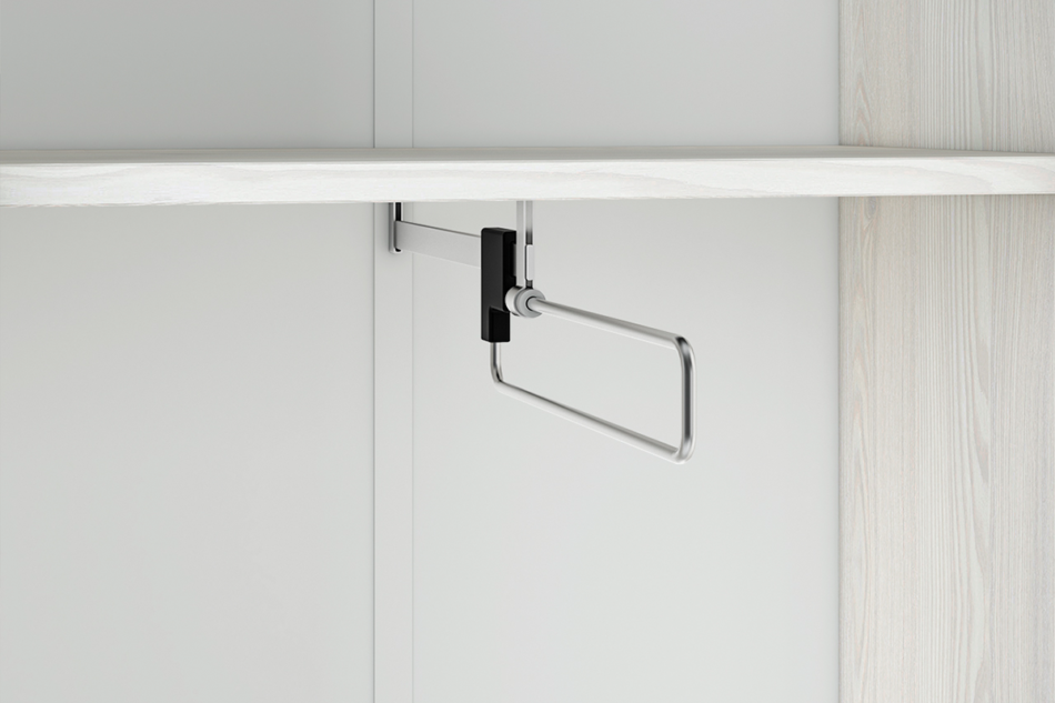 CALLA Szafa biały/szary - zdjęcie 6