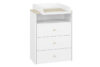 BUBO Komoda biały/drewno bukowe - zdjęcie 3