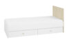 BUBO Łóżko ze stelażem biały/drewno bukowe - zdjęcie 2