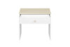 BUBO Stolik biały/drewno bukowe - zdjęcie 2